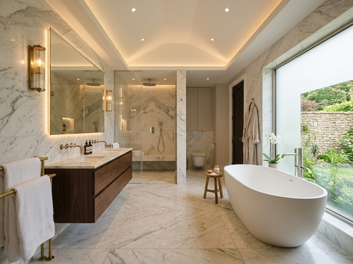 Custom Bathroom Renovation in Runge
