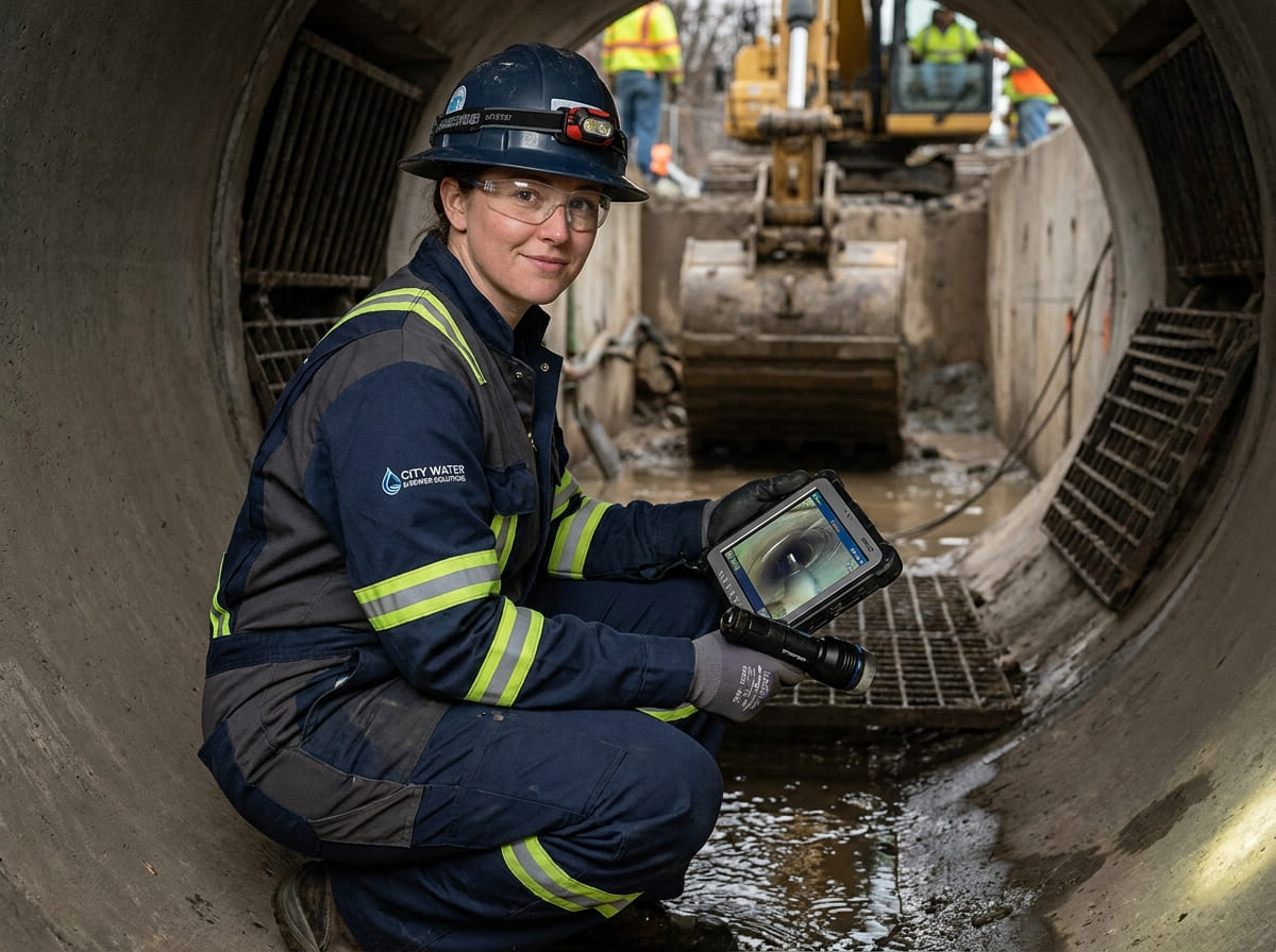 Sewer Line Inspection & Replacement in Runge